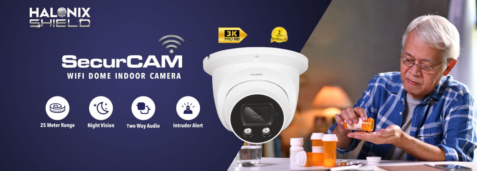 WiFi Dome Indoor Camera Halonix